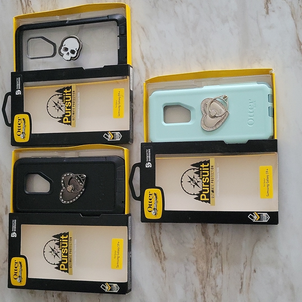 3 Used Otterbox Pursuit Series case for Samsung Galaxy S9+